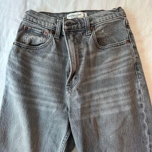 Abercrombie & Fitch Gray Straight Leg Jeans